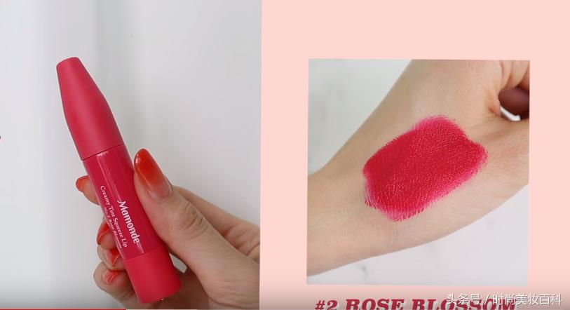 mamonde口红29号色,8支MAC秋冬口红试色