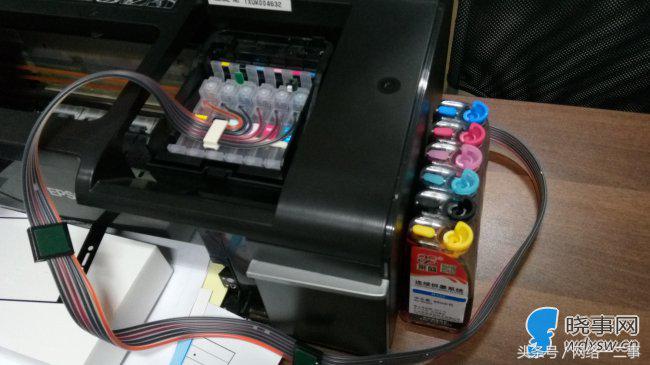 爱普生r330打印机改连供功能,爱普生r330改联供怎样充墨