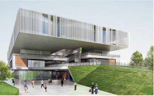 运河体育公园体育馆建成,公园广场最新建设项目