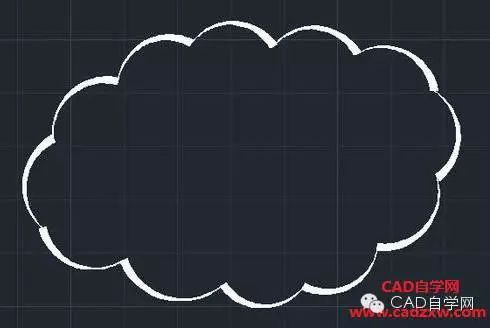 cad中如何修订矩形云线和圆形云线,cad中修订云线的快捷键
