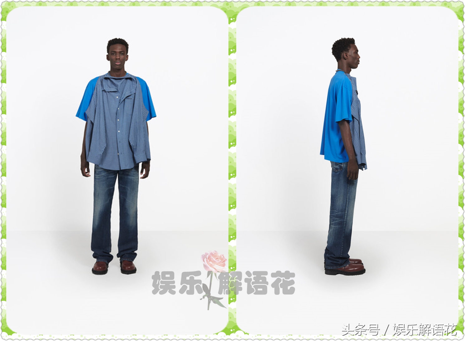 质感跟巴黎世家一样的t恤,经典款巴黎世家t恤