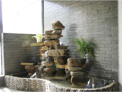 室内假山鱼池制作,家里的假山制作需要什么条件呢