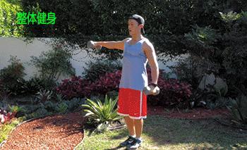 1个哑铃训练动作,瘦子在家哑铃锻炼全身肌肉