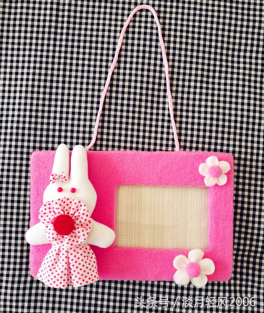 中秋节布艺相框怎么做,三年级布艺相框制作视频