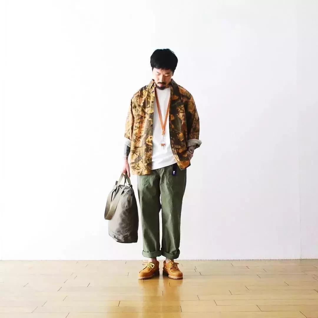 日系性冷淡风格,高街风暖男穿搭