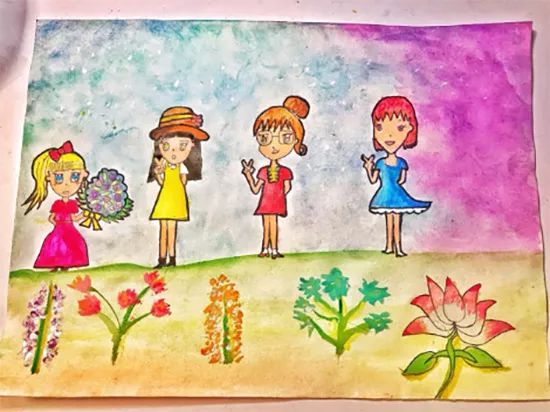 孩子绘画好老师该怎么表扬,小学生如何画简单又好看的老师