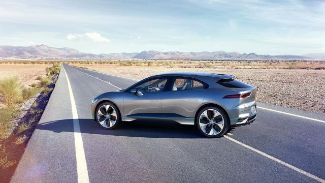 捷豹纯电动特斯拉,特斯拉vs捷豹直线加速