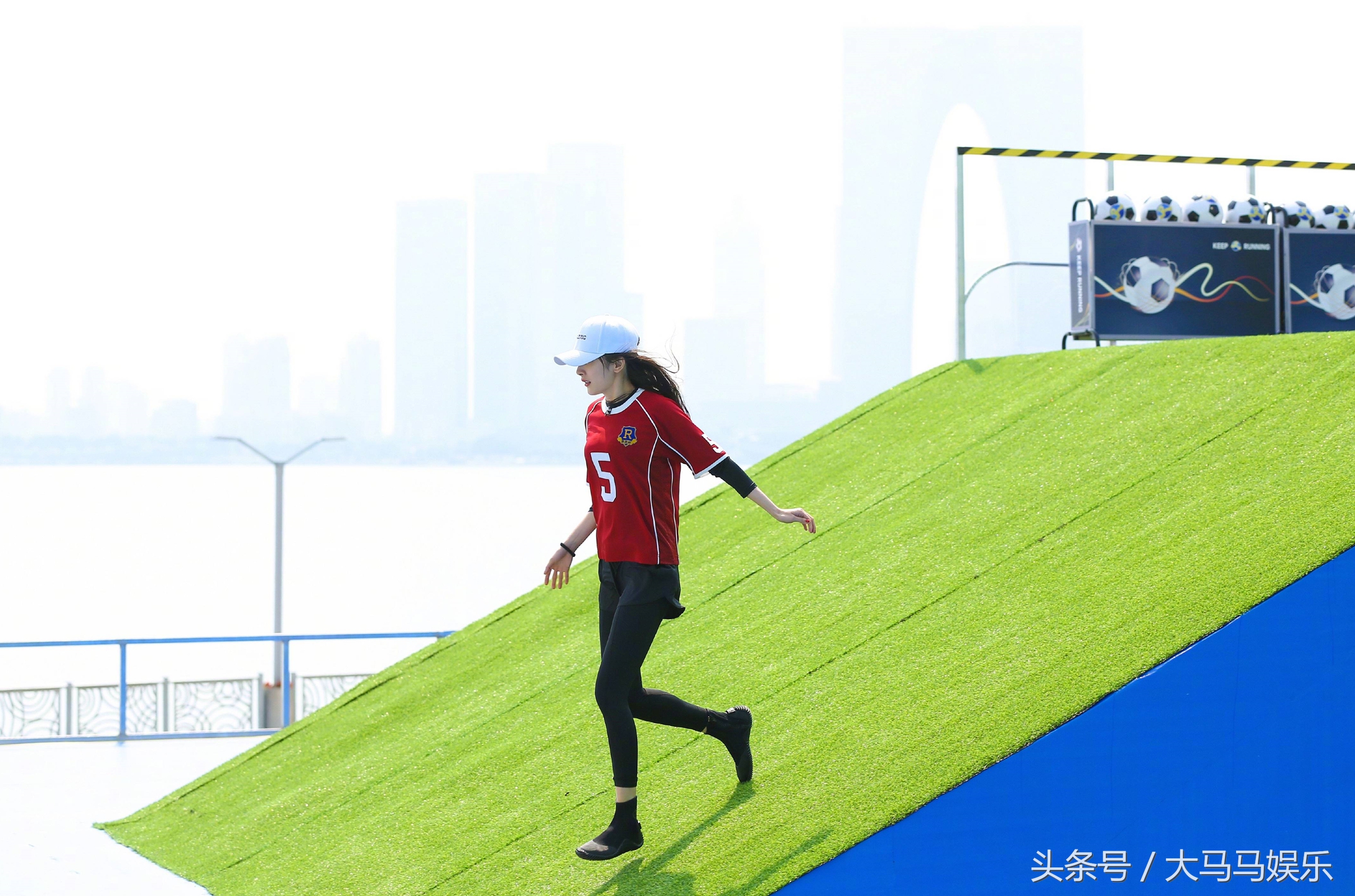 杨幂奔跑吧,杨幂为霍建华打call