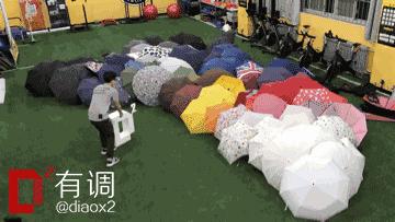 专治“懒得带伞”|黑科技胶囊伞,遮风挡雨、颜值满分