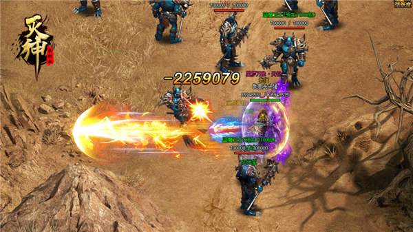 灭神传奇公测,灭神单职业端游