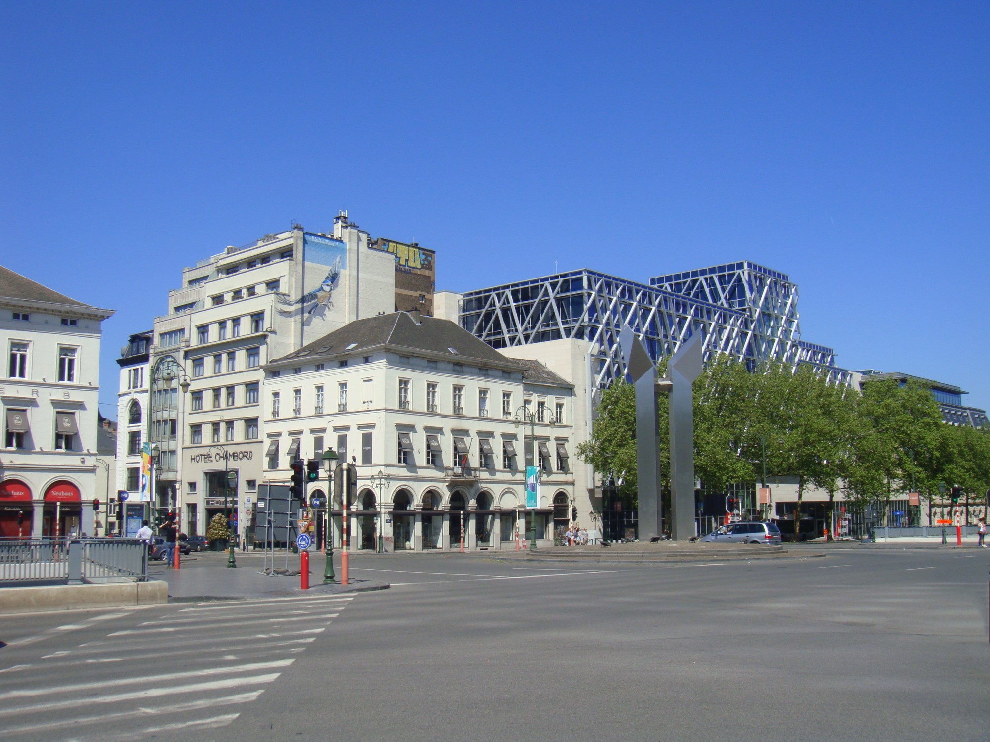 春天里走进比利时布鲁塞尔 (布鲁塞尔艺术山皇家广场)