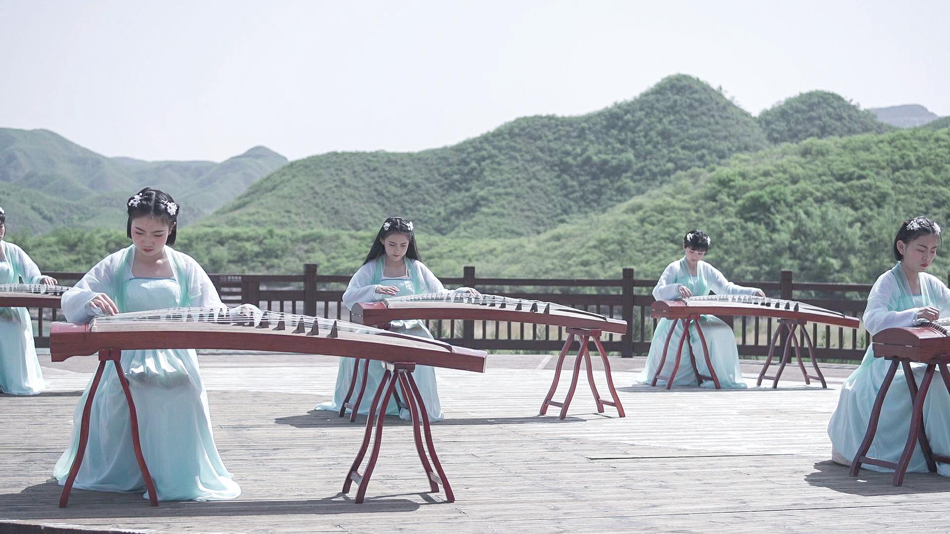 天津听古筝喝茶,天津演奏级古琴欣赏