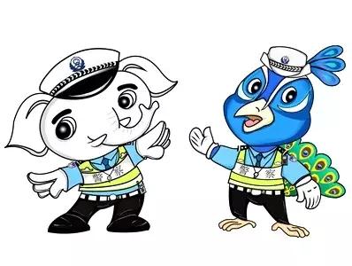 西双版纳交通安全宣传,西双版纳交警安全宣传