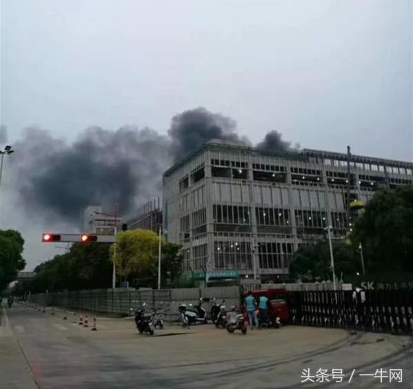 无锡sk海力士突发火灾,sk海力士火灾