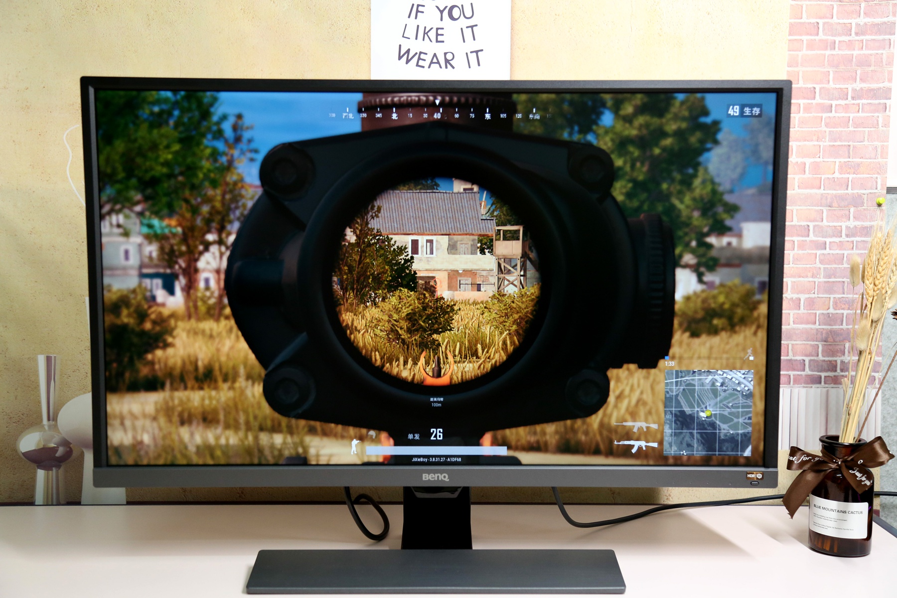 明基32英寸4khdr显示器ew3270u,明基影音娱乐显示器ew3280u评测