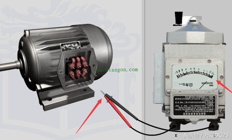 摇表测量三相防爆电机好坏,摇表测量三相电机三角形接法好坏