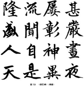 颜欧柳赵楷书技法对比,欧颜柳赵楷书基本笔画的不同