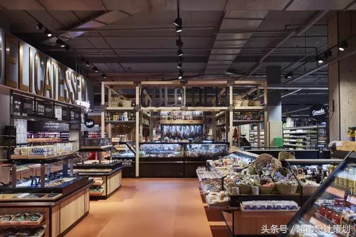 零售区设计效果图,让人惊艳的超市设计