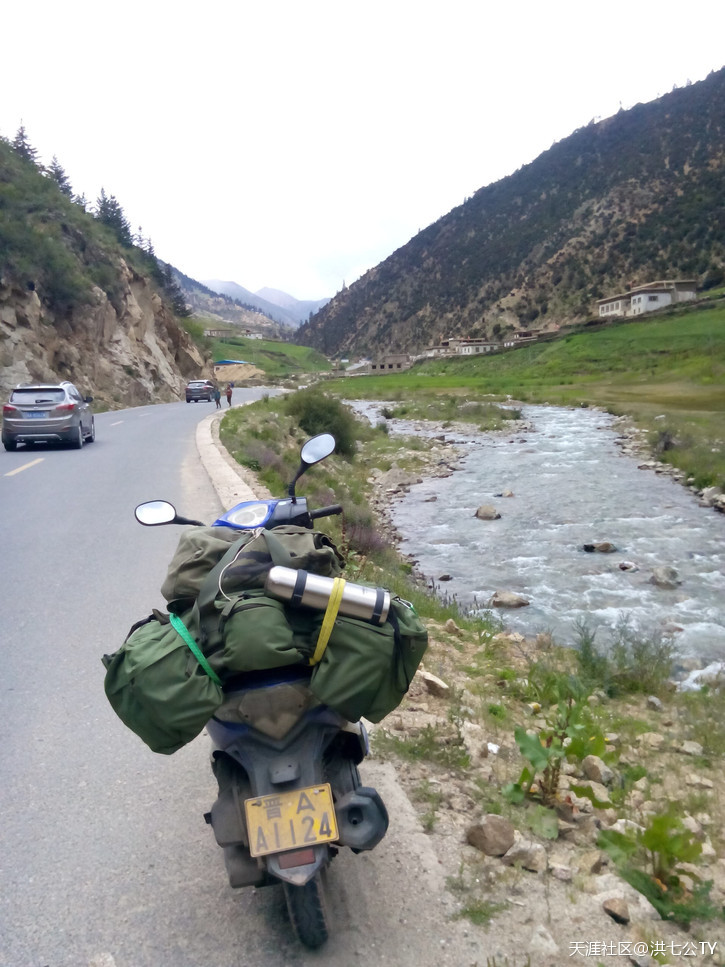 一个人、一只狗、一辆小踏板，风雨30天去*藏西**的故事（四）