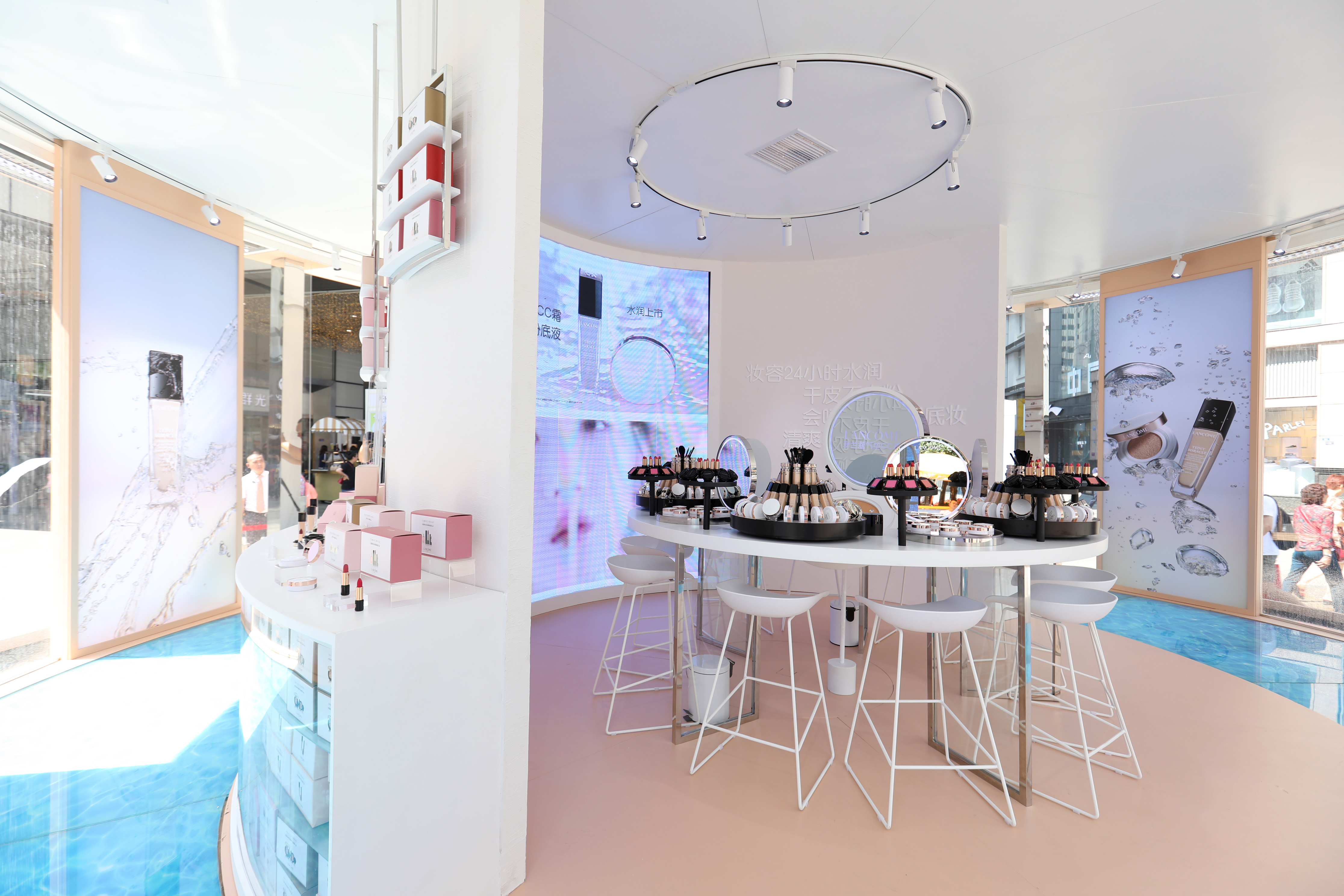 群光广场兰蔻专柜,群光广场汕头兰蔻