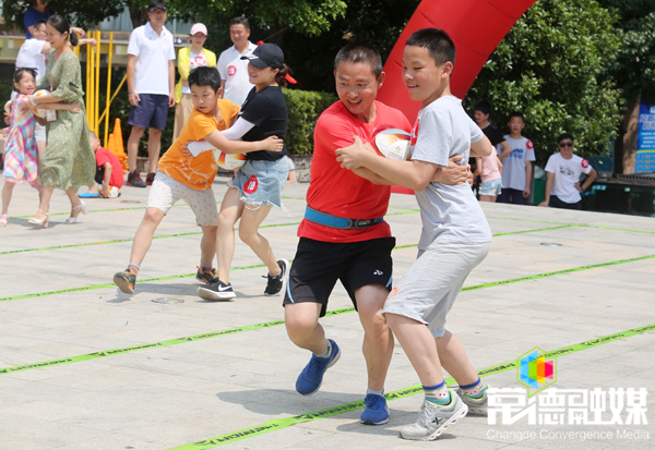 公益体彩快乐操场走进新洲小学,常德市公益教育活动