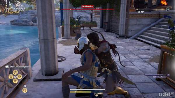 E32018：《刺客信条：奥德赛》新演示斯巴达国王上演信仰之跃