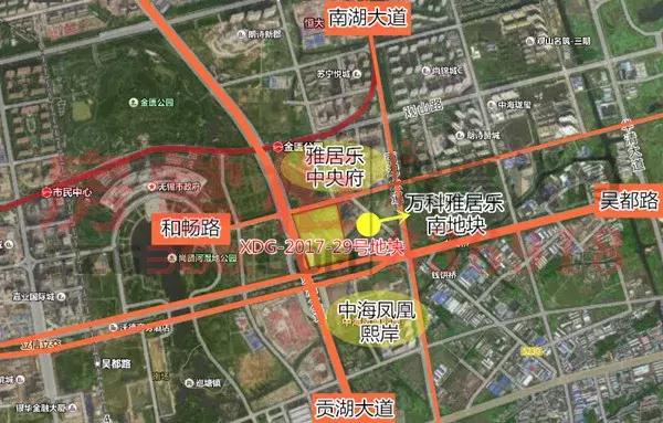 7宗地共吸金100.6455亿万科、龙湖各落两子