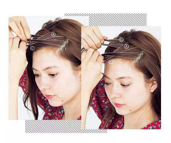 刘海鱼骨辫编发教程,鱼骨辫编发教程春天该有的发型