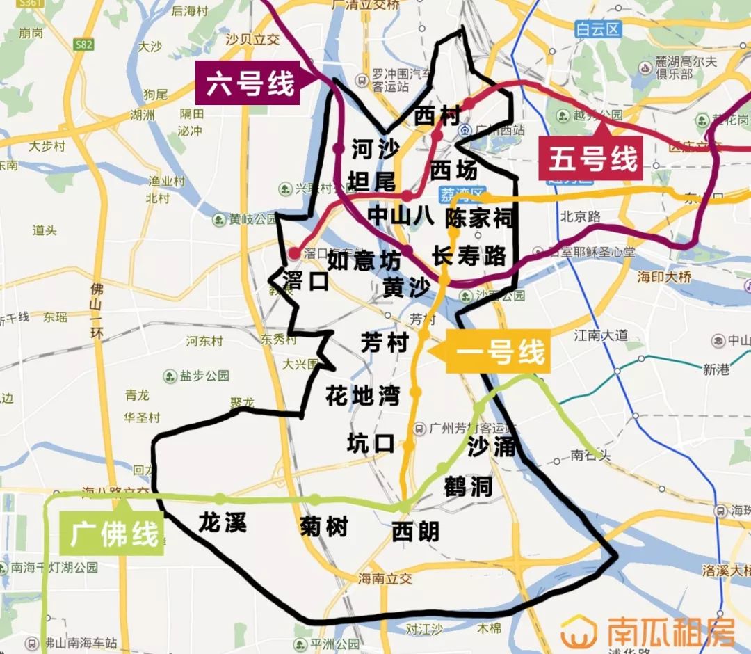 荔湾老广租房,广州荔湾区老城区租房