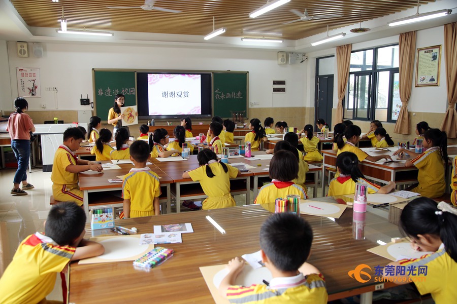 东莞非遗文化体验之旅,东莞市非物质文化遗产走进校园