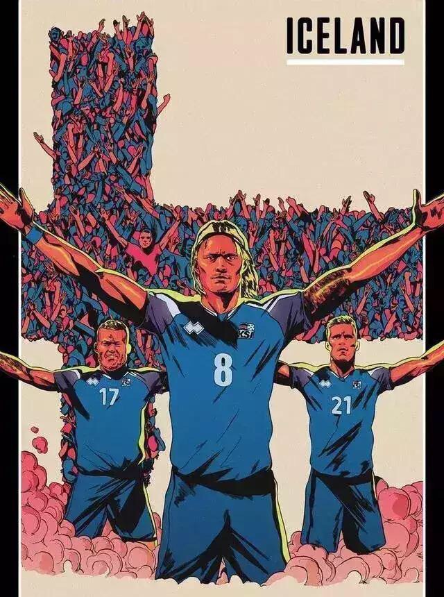 俄罗斯冰岛世界杯,冰岛球迷维京战吼喊出33万人气势