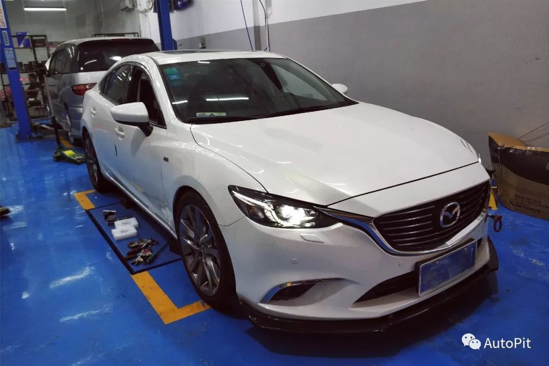 马自达阿特兹原车轮毂,马自达阿特兹纯进口改装