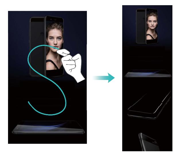 荣耀10全面屏手势操作设置,荣耀10怎么设置手势密码解屏