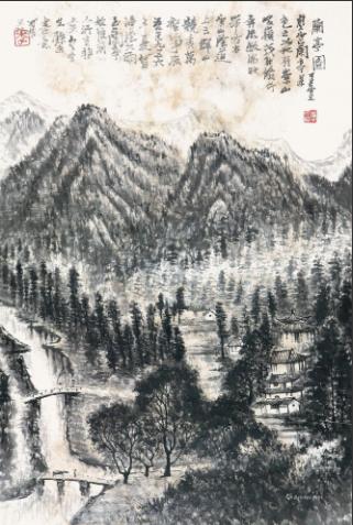 李可染画作集,漫谈山水画李可染