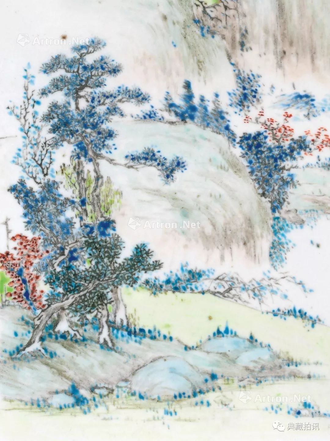 最新成交结果：中贸圣佳瓷艺丹青——近现代文人瓷专场