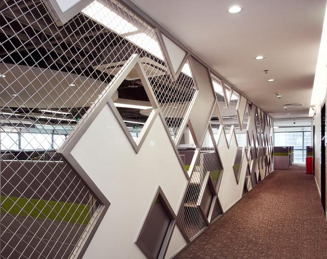 设计赏析——深圳市腾讯计算机系统有限公司大族办公区