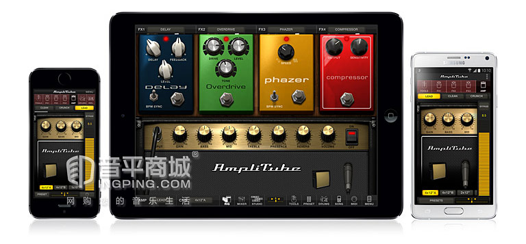 IK,IK-MultimediaiRig 2吉他/贝司音频接口