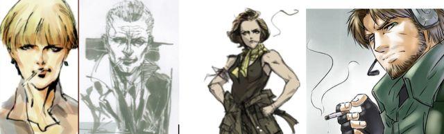 游戏人物吸烟,游戏角色吸烟