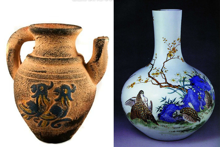 陶器和瓷器的区别不包括什么,釉陶和瓷器区别