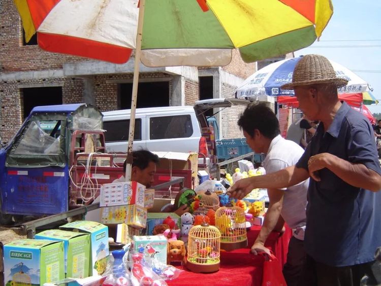 热闹的农村小院,八十年代农村集市