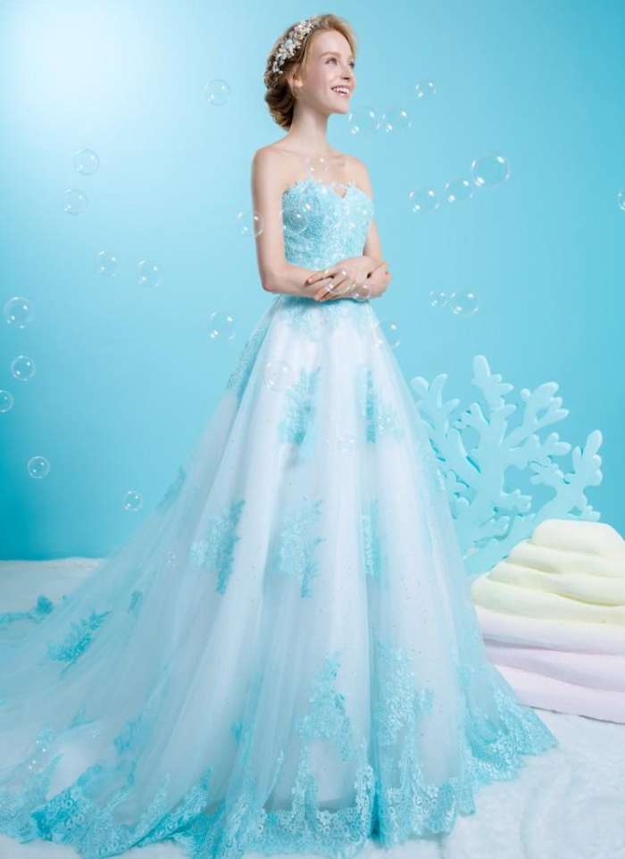 穿上它一定是最美新娘！梦幻小美人鱼婚纱，看到这系列真的想嫁了