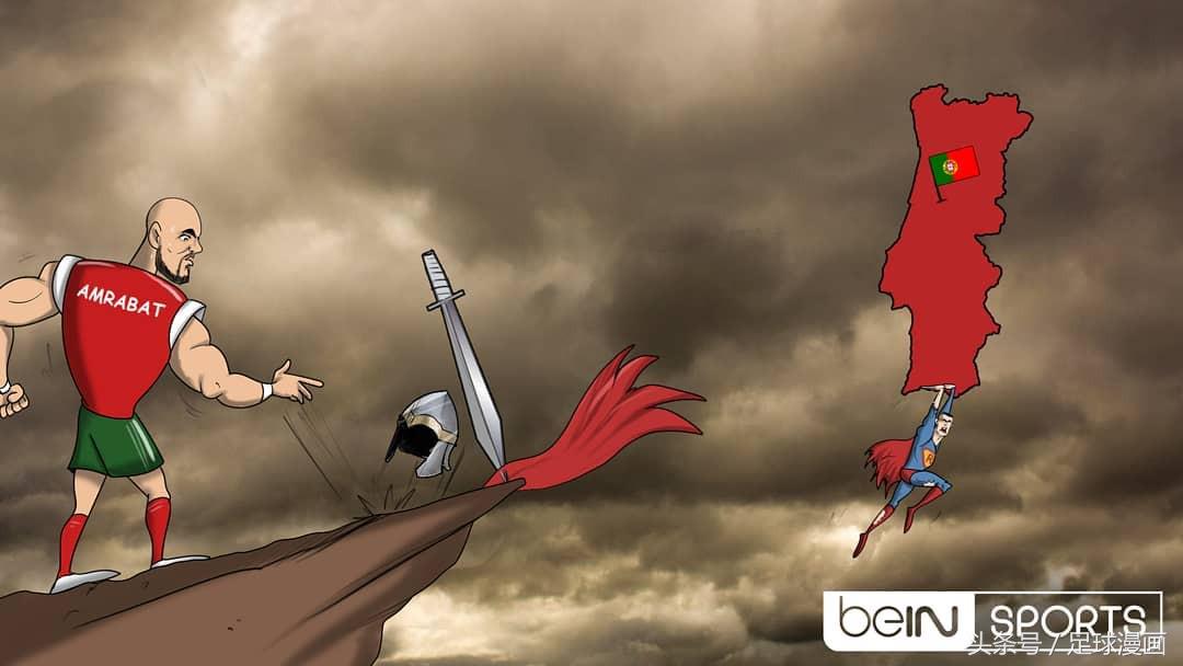 世界杯漫画c罗梅西,欧洲杯c罗漫画
