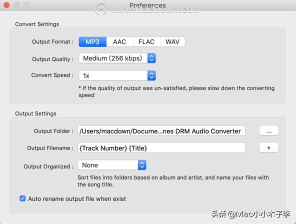 NoteBurneriTunesDRMAudioConverterforMac,音频转换2.5.4