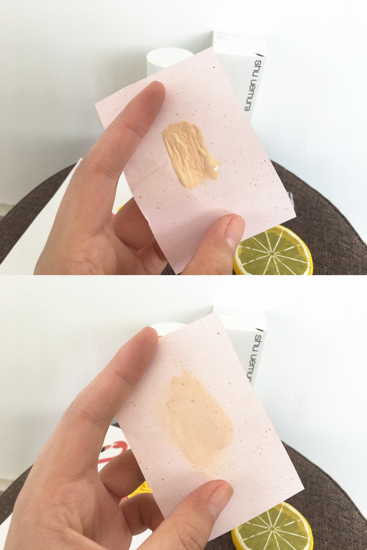 植村秀粉底液小方瓶和花瓣哪个好,植村秀粉底液小方瓶色号推荐价格