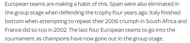 假装看过球丨从读秒绝杀到提前回家，冠军魔咒是德国队最好的借口