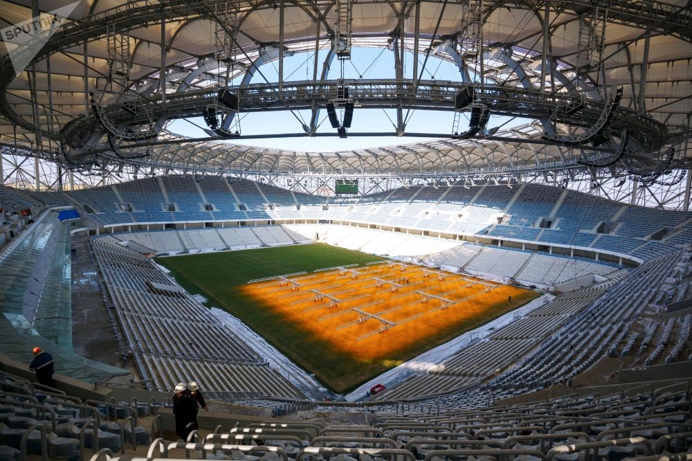 2018年俄罗斯世界杯幕墙项目,世界杯幕墙