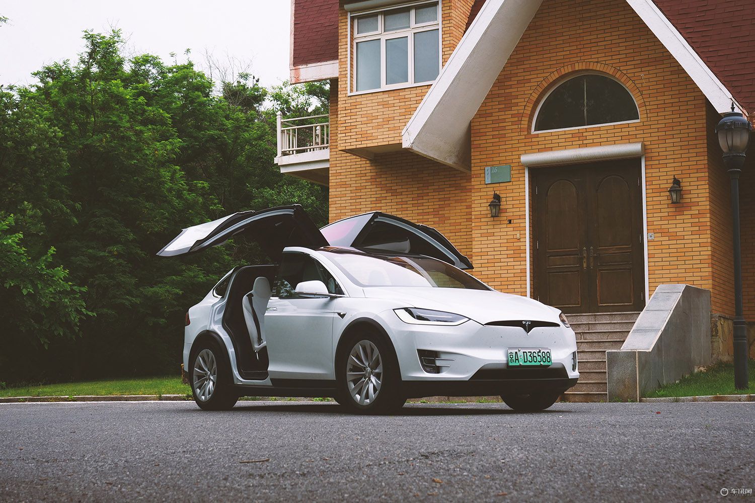 特斯拉modelx自驾游,特斯拉长续航modelx自驾海南