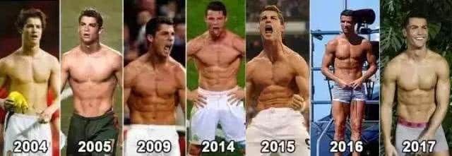 c罗的肌肉超燃,c罗的肌肉vs詹姆斯的肌肉