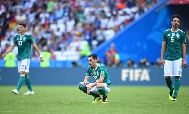 德国队输球国家反应,德国队世界杯输得最惨的一年