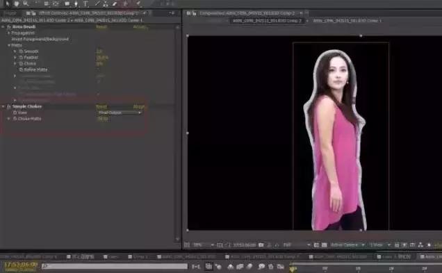 ae抠图jojo,ae笔刷抠图教程
